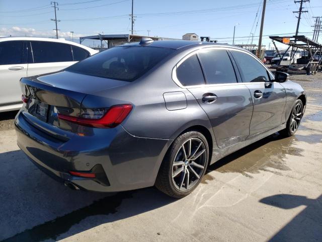 3MW5R1J0XL8B10903 - 2020 BMW 330I GRAY photo 3