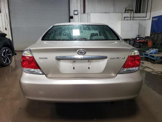 4T1BE32K05U045316 - 2005 TOYOTA CAMRY LE TAN photo 6