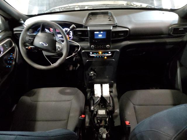 1FM5K8AB1NGB46304 - 2022 FORD EXPLORER POLICE INTERCEPTOR შავი ფოტო 8