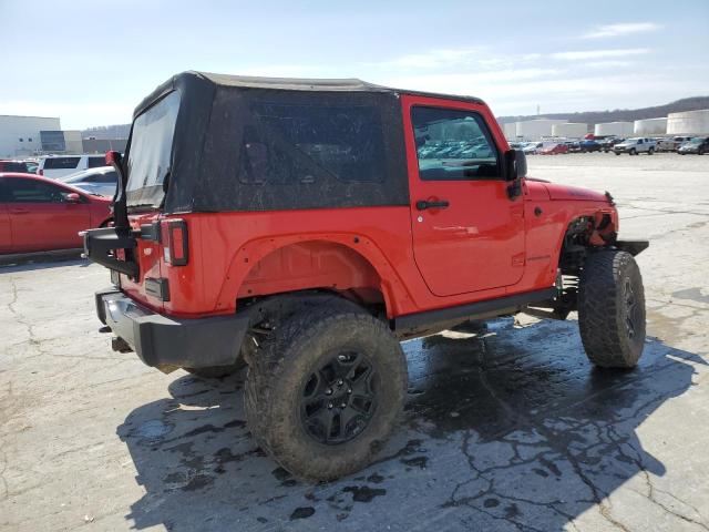 1C4AJWAG9HL609890 - 2017 JEEP WRANGLER SPORT RED photo 3