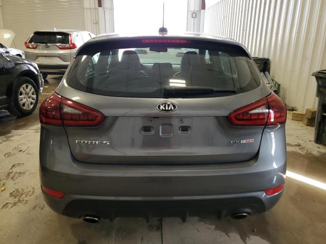 3KPFN5A32JE231928 - 2018 KIA FORTE EX GRAY photo 6