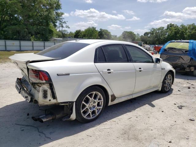 19UUA76587A003504 - 2007 ACURA TL TYPE S WHITE photo 3