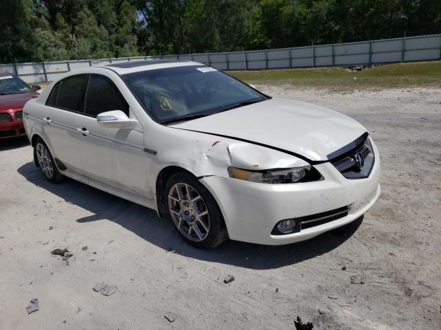 19UUA76587A003504 - 2007 ACURA TL TYPE S WHITE photo 4