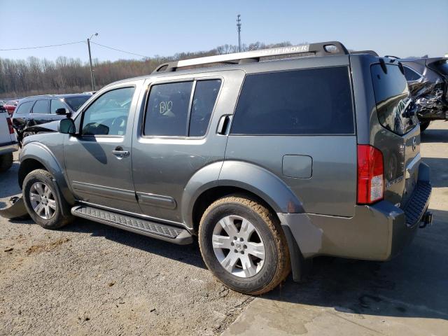 5N1AR18W05C714639 - 2005 NISSAN PATHFINDER LE 灰色 照片 2