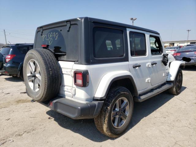 1C4HJXEN5LW220698 - 2020 JEEP WRANGLER U SAHARA WHITE photo 3