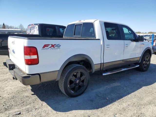 1FTPW14V48FB77491 - 2008 FORD F150 SUPERCREW WHITE photo 3