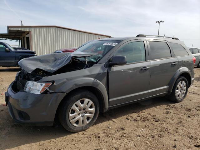 3C4PDCBB6KT778831 - 2019 DODGE JOURNEY SE GRAY photo 1