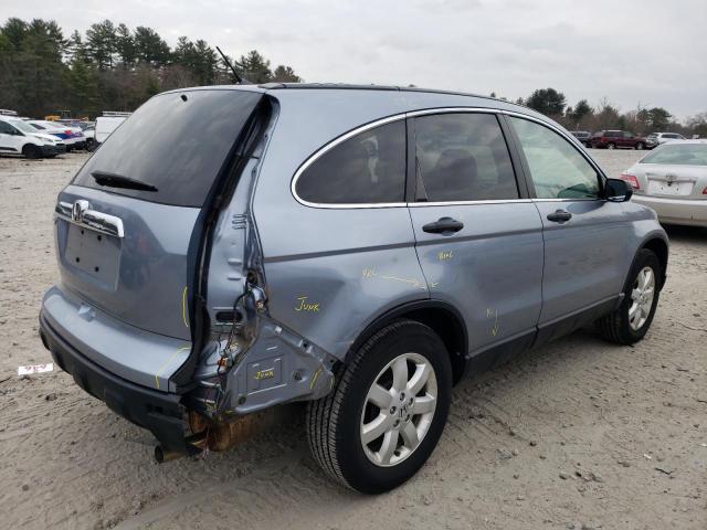 3CZRE48528G702127 - 2008 HONDA CR-V EX BLUE photo 3