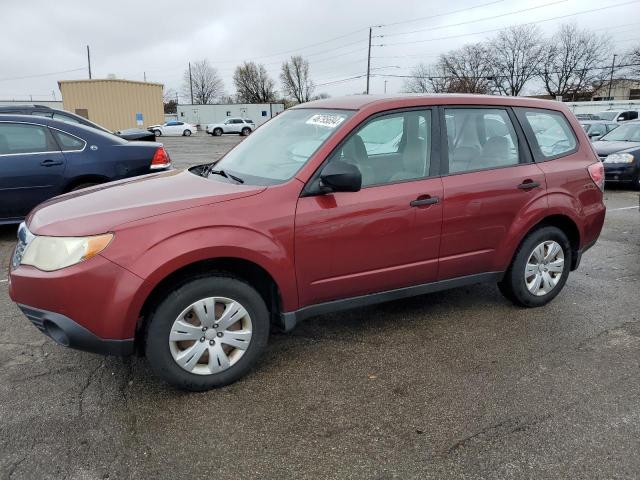 JF2SH6AC1AH724877 - 2010 SUBARU FORESTER 2.5X MAROON photo 1