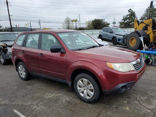 JF2SH6AC1AH724877 - 2010 SUBARU FORESTER 2.5X MAROON photo 4