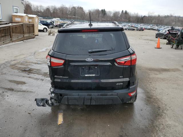 MAJ6S3GL9KC286069 - 2019 FORD ECOSPORT SE შავი ფოტო 6