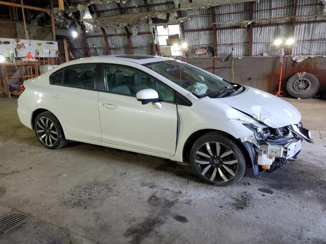 19XFB2F9XFE219411 - 2015 HONDA CIVIC EXL თეთრი ფოტო 4