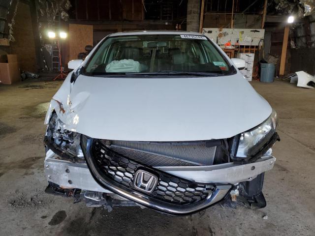 19XFB2F9XFE219411 - 2015 HONDA CIVIC EXL თეთრი ფოტო 5