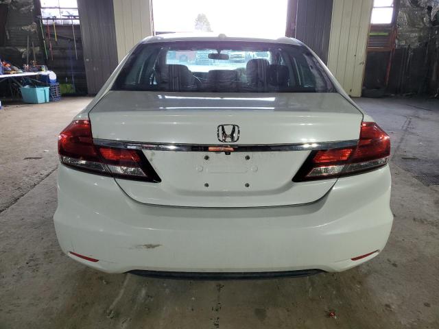 19XFB2F9XFE219411 - 2015 HONDA CIVIC EXL თეთრი ფოტო 6