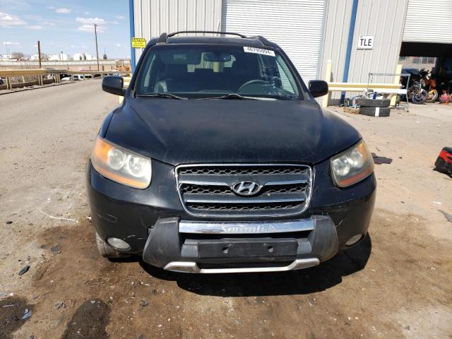 5NMSH13E78H169782 - 2008 HYUNDAI SANTA FE SE BLACK photo 5