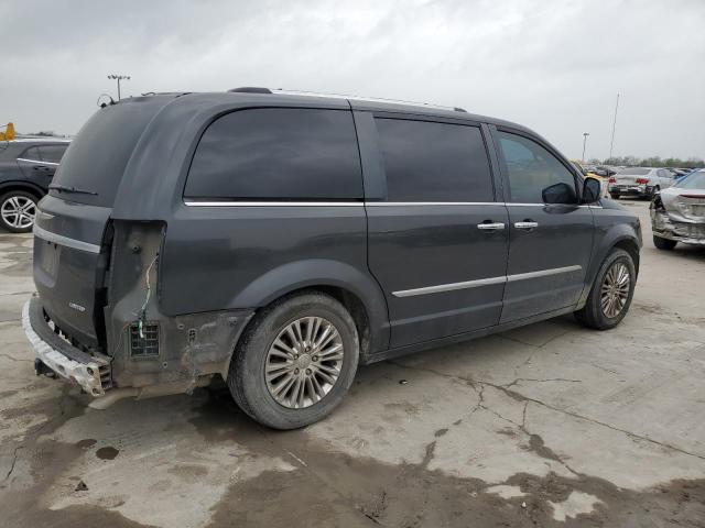 2A4RR6DG9BR687909 - 2011 CHRYSLER TOWN & COU LIMITED CHARCOAL photo 3