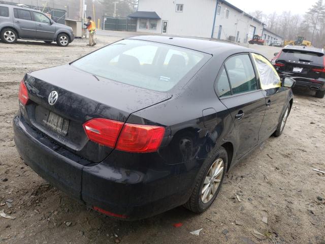 3VW1K7AJ0DM256248 - 2013 VOLKSWAGEN JETTA BASE 黑色 照片 3
