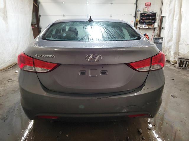 5NPDH4AE5CH093505 - 2012 HYUNDAI ELANTRA GLS GRAY photo 6