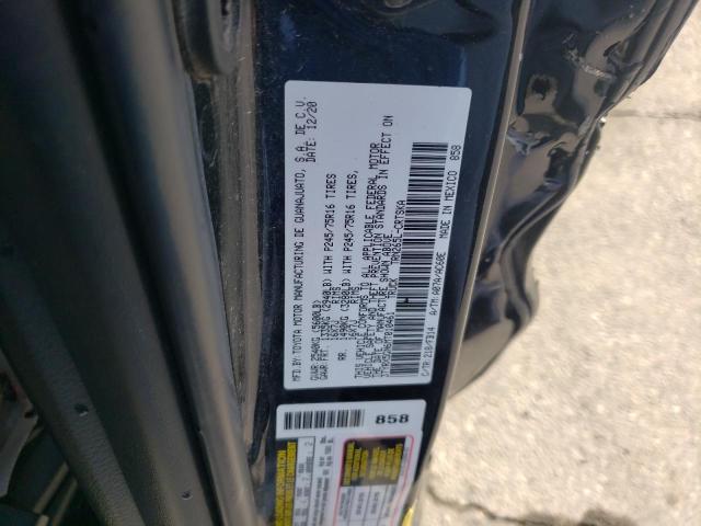 3TYRX5GN6MT010461 - 2021 TOYOTA TACOMA ACCESS CAB შავი ფოტო 13