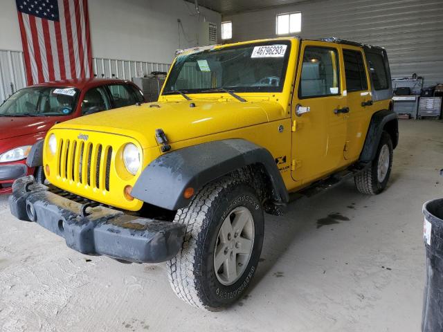 1J4GA39178L608529 - 2008 JEEP WRANGLER U X YELLOW photo 1