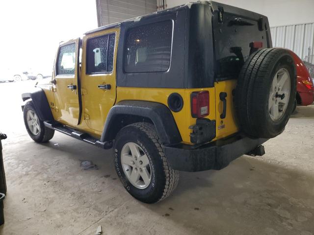 1J4GA39178L608529 - 2008 JEEP WRANGLER U X YELLOW photo 2