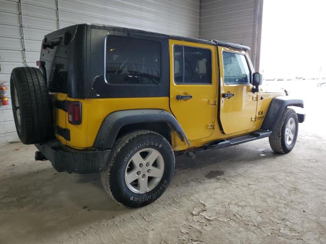 1J4GA39178L608529 - 2008 JEEP WRANGLER U X YELLOW photo 3