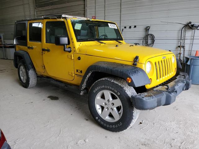 1J4GA39178L608529 - 2008 JEEP WRANGLER U X YELLOW photo 4