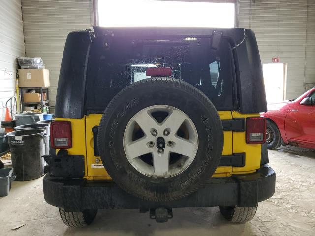 1J4GA39178L608529 - 2008 JEEP WRANGLER U X YELLOW photo 6