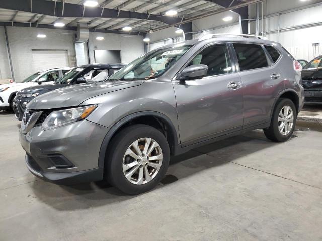 KNMAT2MV8GP703411 - 2016 NISSAN ROGUE S GRAY photo 1