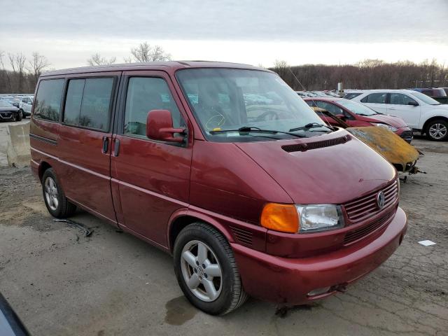 WV2MB47031H122929 - 2001 VOLKSWAGEN EUROVAN MV RED photo 4