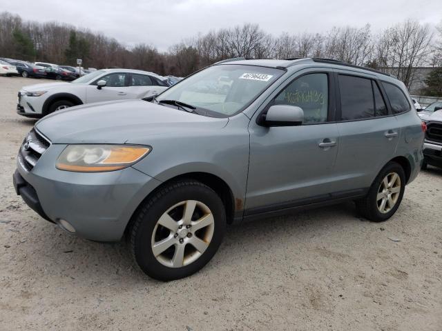 5NMSH13E98H129865 - 2008 HYUNDAI SANTA FE SE GRAY photo 1