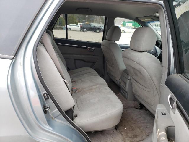 5NMSH13E98H129865 - 2008 HYUNDAI SANTA FE SE GRAY photo 10