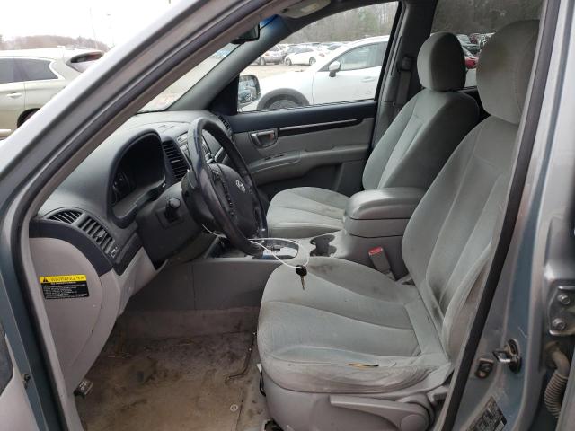 5NMSH13E98H129865 - 2008 HYUNDAI SANTA FE SE GRAY photo 7