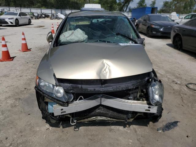 1HGFA16537L060929 - 2007 HONDA CIVIC LX GOLD photo 5