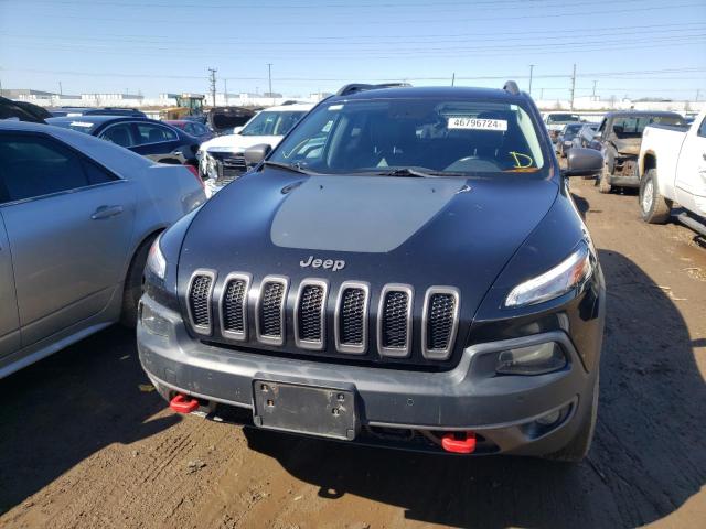 1C4PJMBSXFW624184 - 2015 JEEP CHEROKEE TRAILHAWK BLACK photo 5