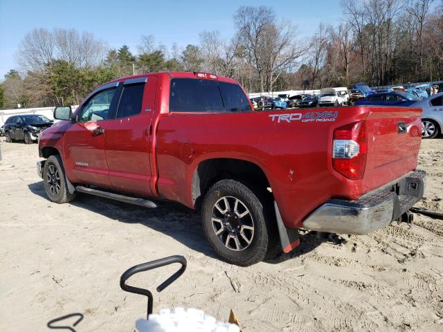 5TFUM5F15FX061931 - 2015 TOYOTA TUNDRA DOUBLE CAB SR/SR5 RED photo 2