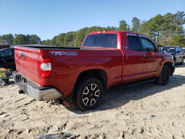 5TFUM5F15FX061931 - 2015 TOYOTA TUNDRA DOUBLE CAB SR/SR5 RED photo 3