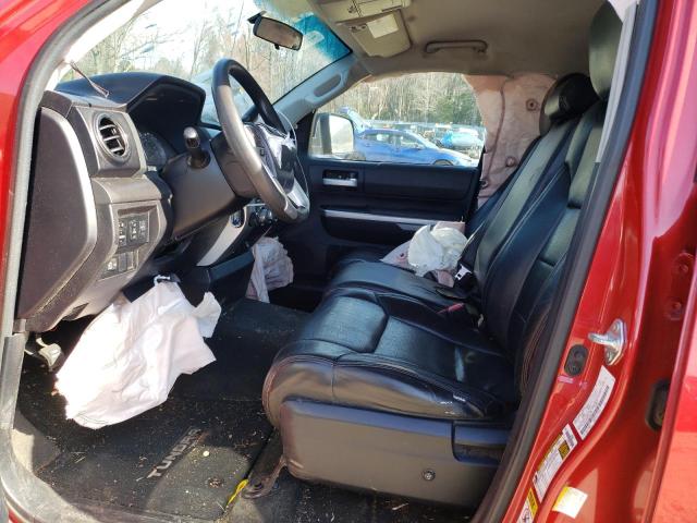 5TFUM5F15FX061931 - 2015 TOYOTA TUNDRA DOUBLE CAB SR/SR5 RED photo 7