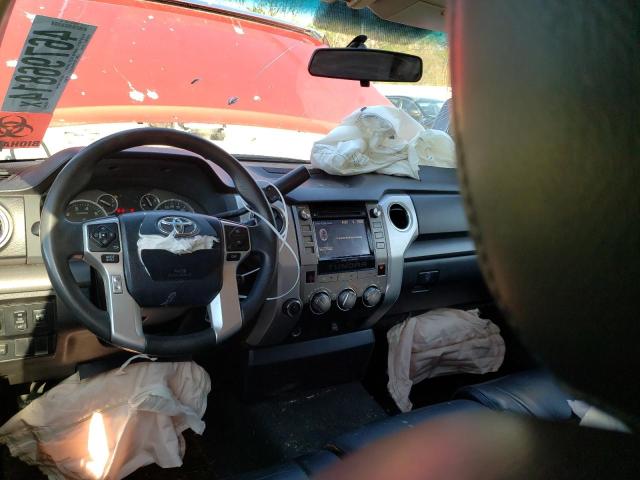 5TFUM5F15FX061931 - 2015 TOYOTA TUNDRA DOUBLE CAB SR/SR5 RED photo 8