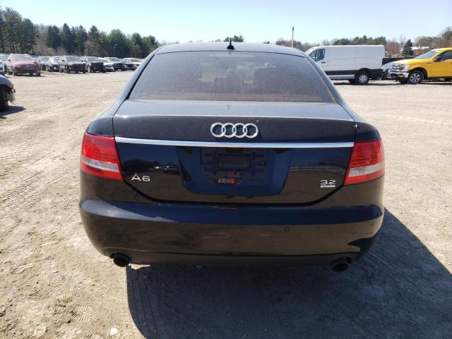 WAUDH74F77N050163 - 2007 AUDI A6 3.2 QUATTRO BLACK photo 6