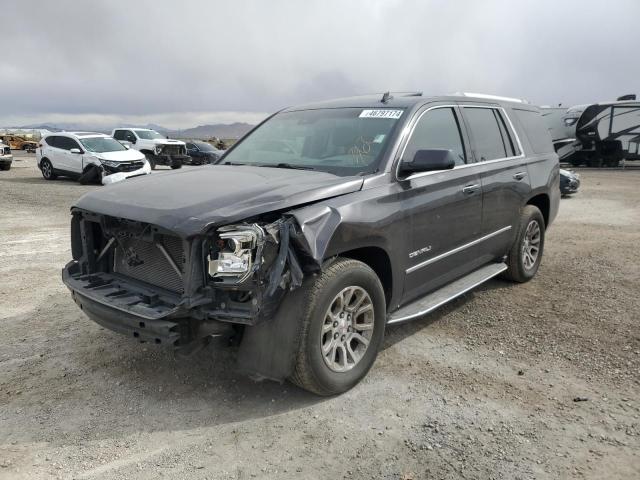 1GKS1CKJ7FR298990 - 2015 GMC YUKON DENALI GRAY photo 1