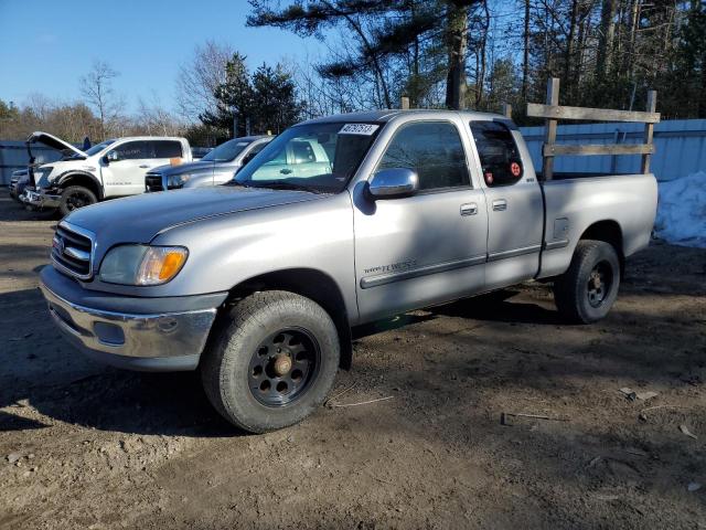 5TBBN44112S301955 - 2002 TOYOTA TUNDRA ACCESS CAB SR5 SILVER photo 1