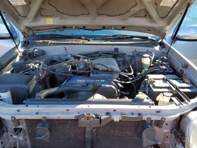 5TBBN44112S301955 - 2002 TOYOTA TUNDRA ACCESS CAB SR5 SILVER photo 11