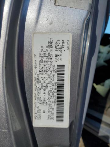 5TBBN44112S301955 - 2002 TOYOTA TUNDRA ACCESS CAB SR5 SILVER photo 12