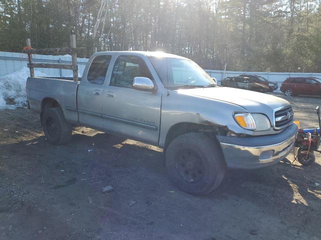 5TBBN44112S301955 - 2002 TOYOTA TUNDRA ACCESS CAB SR5 SILVER photo 4