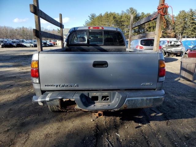 5TBBN44112S301955 - 2002 TOYOTA TUNDRA ACCESS CAB SR5 SILVER photo 6