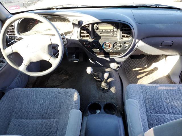 5TBBN44112S301955 - 2002 TOYOTA TUNDRA ACCESS CAB SR5 SILVER photo 8