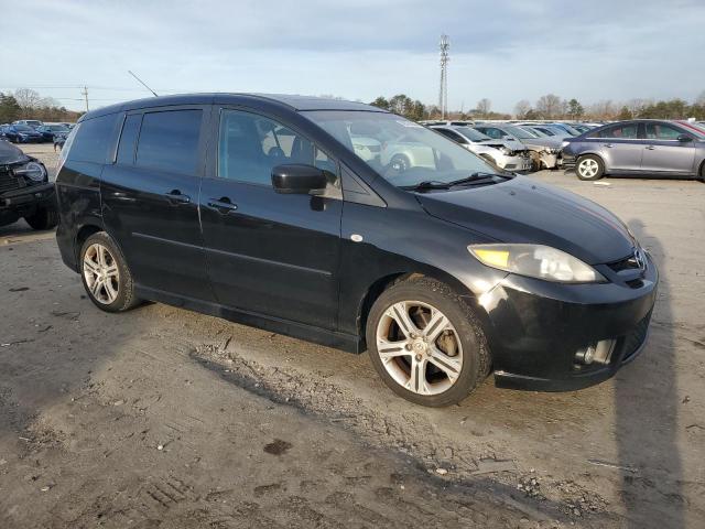 JM1CR293270139469 - 2007 MAZDA 5 BLACK photo 4