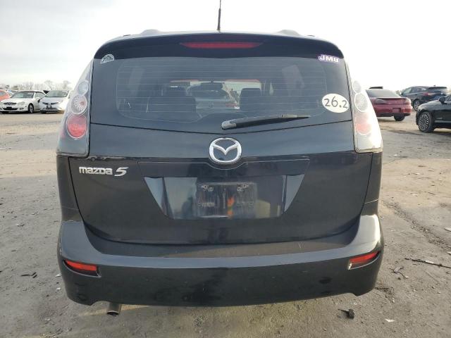 JM1CR293270139469 - 2007 MAZDA 5 BLACK photo 6