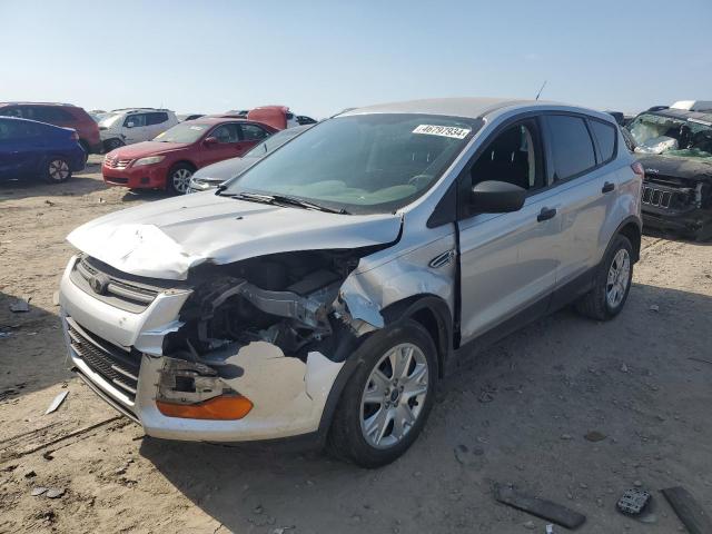 1FMCU0F73DUB77612 - 2013 FORD ESCAPE S SILVER photo 1